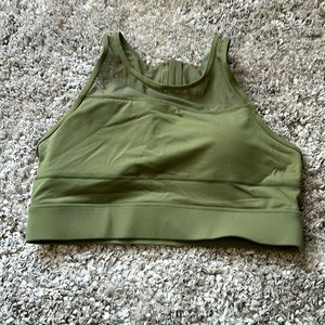 ‼️CLEARANCE‼️ Zyia Olive Green All Star Bra (XL) EUC